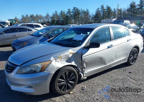 2012 Honda Accord 3.5 Ex-L from USA, damaged, VIN 1HGCP3F81CA041258
